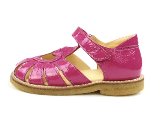 Angulus hibiscus sandal med hjerte og lak